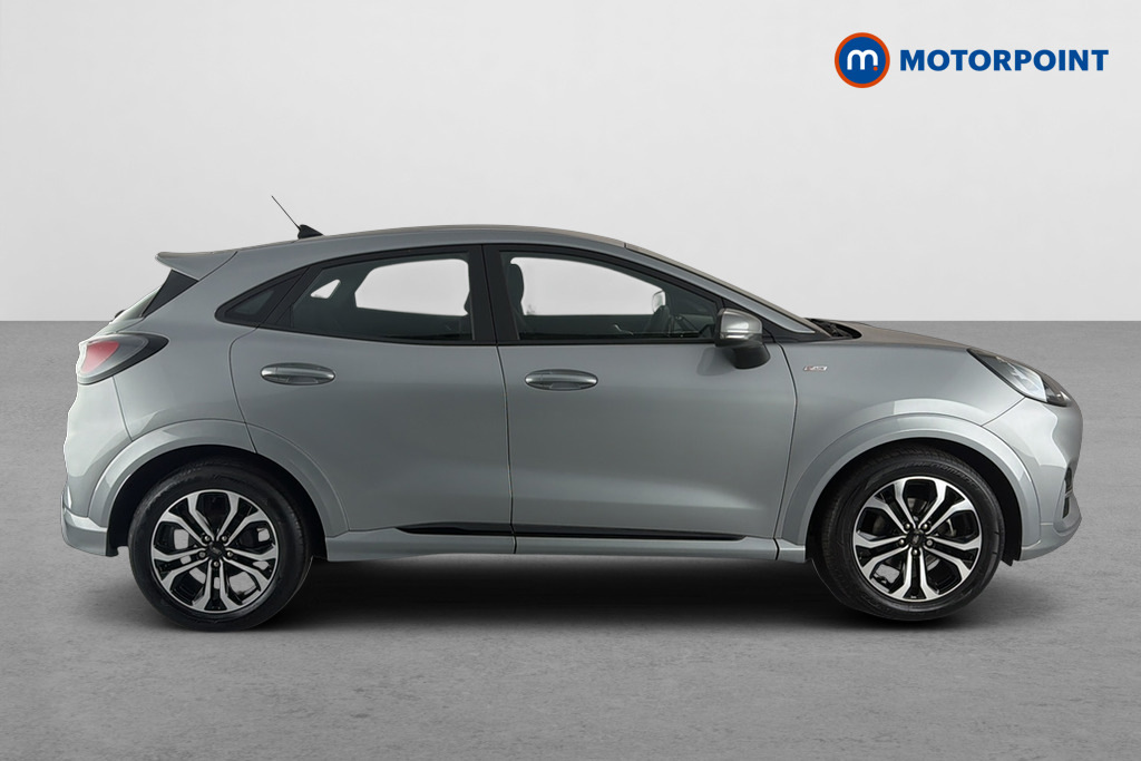Ford Puma 1.0 Ecoboost Hybrid Mhev St-line YE21ZJT Silver #4