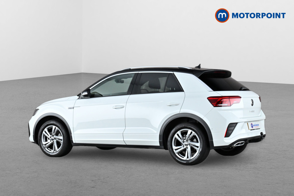 Volkswagen T-Roc 1.5 Tsi R-line Dsg NA75VFR White #5