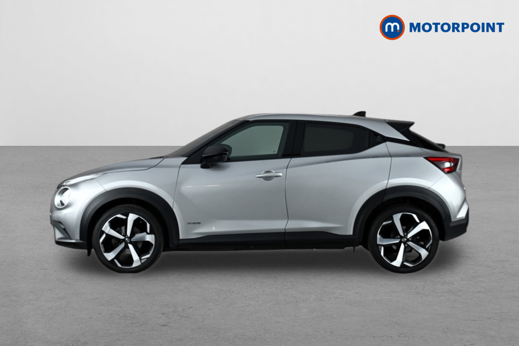 Nissan Juke 1.6 Hybrid Tekna PN72WDO Silver #4