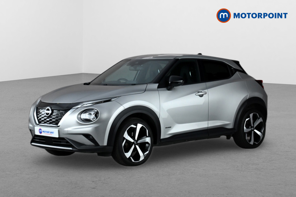 Nissan Juke 1.6 Hybrid Tekna PN72WDO Silver #3