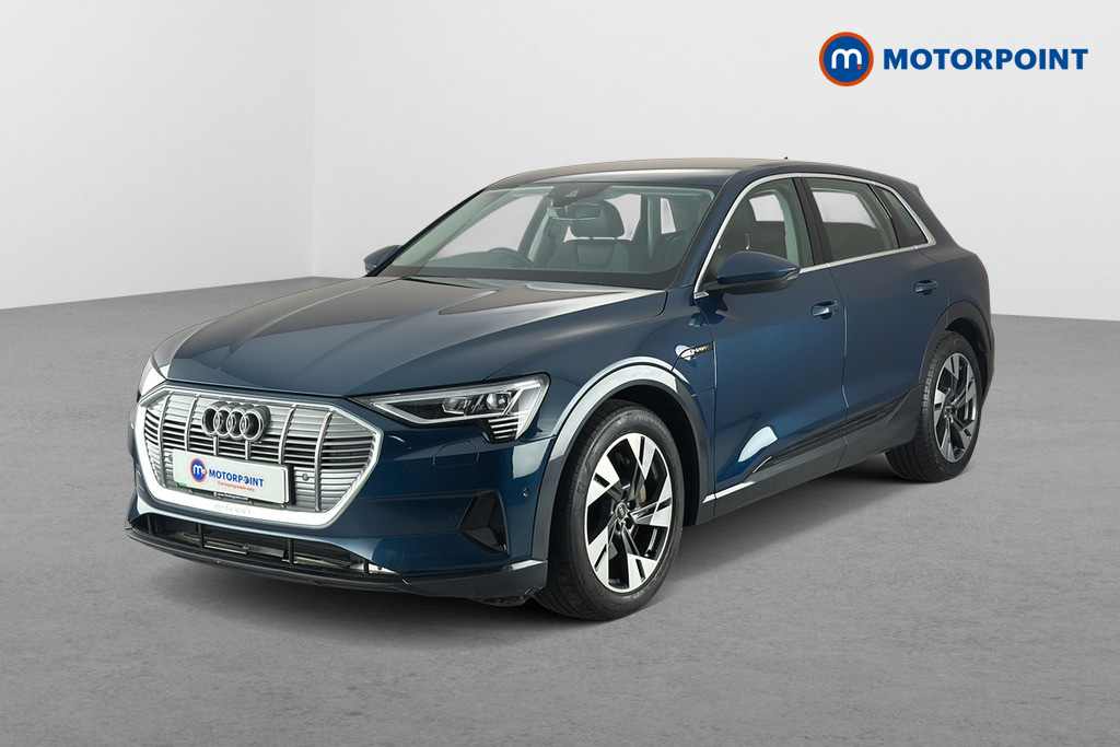 Audi E-tron 230Kw 50 Quattro 71Kwh Sport BK23OJE Blue #2