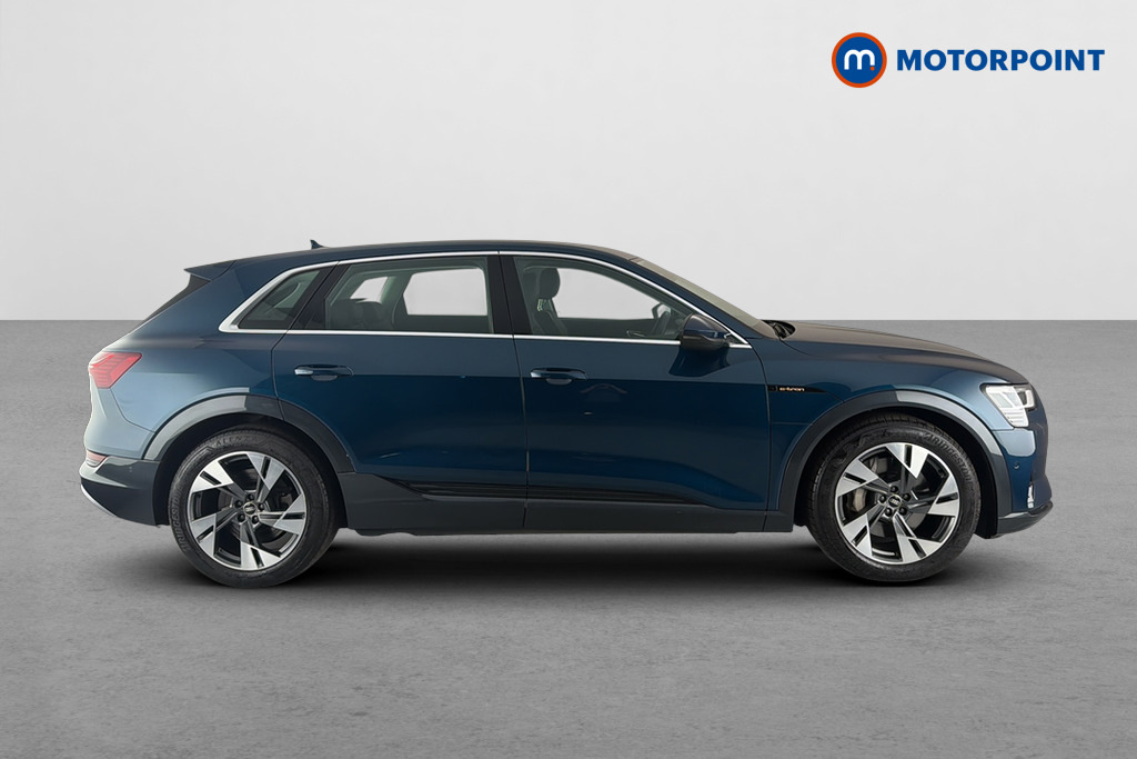 Audi E-tron 230Kw 50 Quattro 71Kwh Sport BK23OJE Blue #3