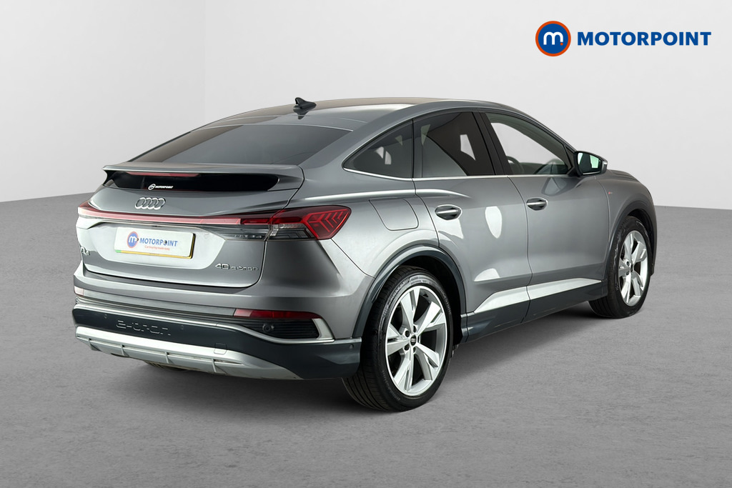 Audi Q4 E Tron 150Kw 40 82Kwh S Line RJ23UUZ Grey #4