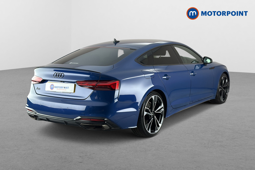 Audi A5 40 Tfsi 204 Black Edition S Tronic Tech Pack LY73WGP Blue #5