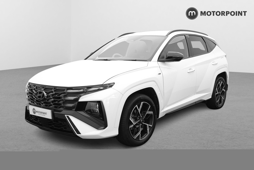 Hyundai Tucson 1.6T 239 Hybrid N Line EO26BLN White #3