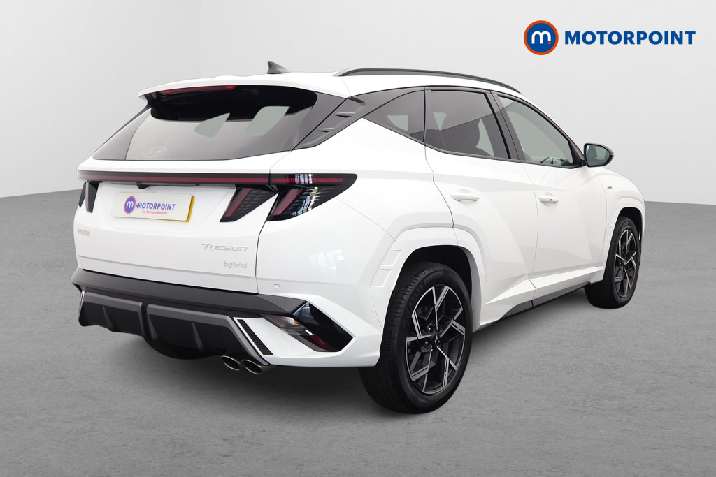 Hyundai Tucson 1.6T 239 Hybrid N Line EO26BLN White #6