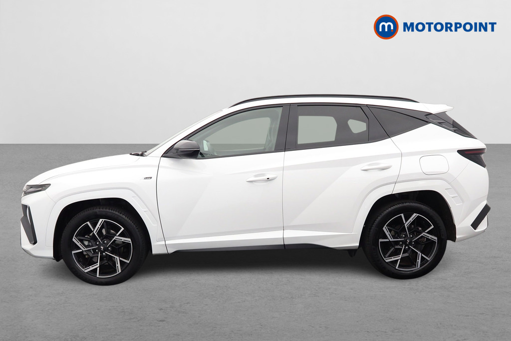 Hyundai Tucson 1.6T 239 Hybrid N Line EO26BLN White #4