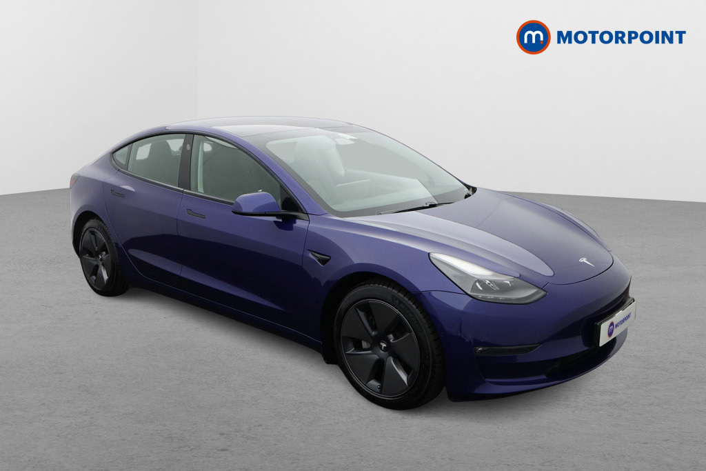 Tesla Model 3 Long Range Awd Blue