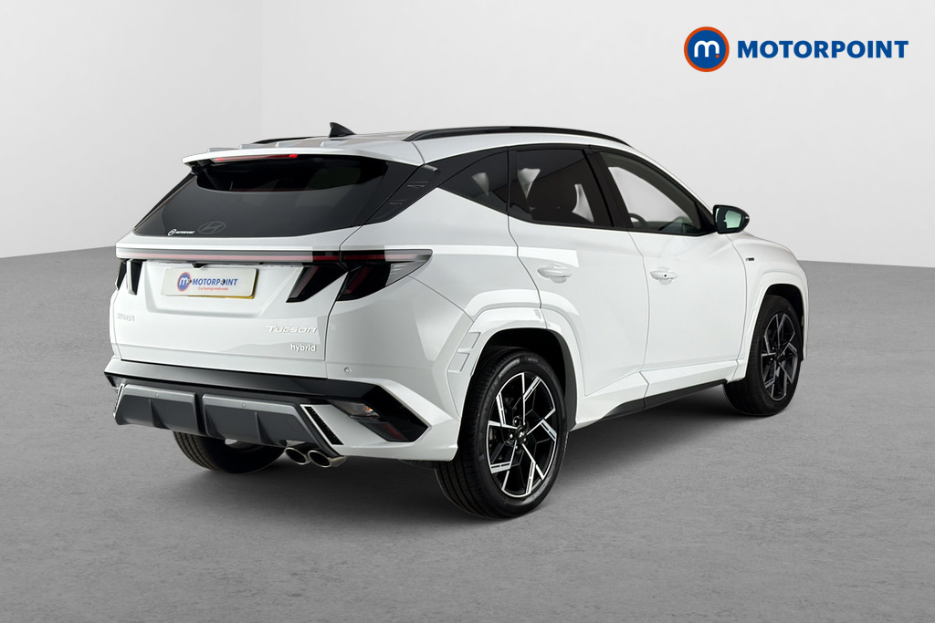 Hyundai Tucson 1.6T 239 Hybrid N Line EO26BHK White #5