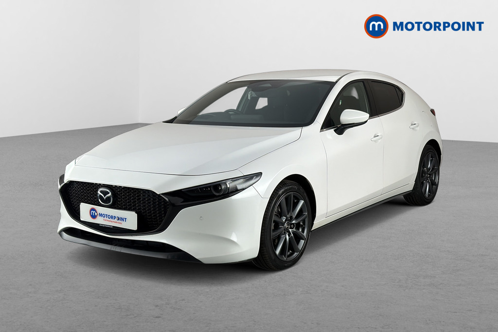 Mazda 3 2.5 E-skyactiv G Mhev 140 Exclusive-line White #3