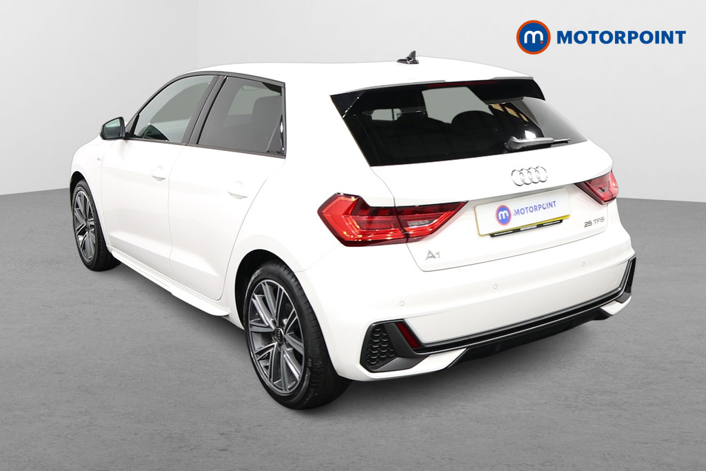 Audi A1 25 Tfsi S Line MH23WPP White #4