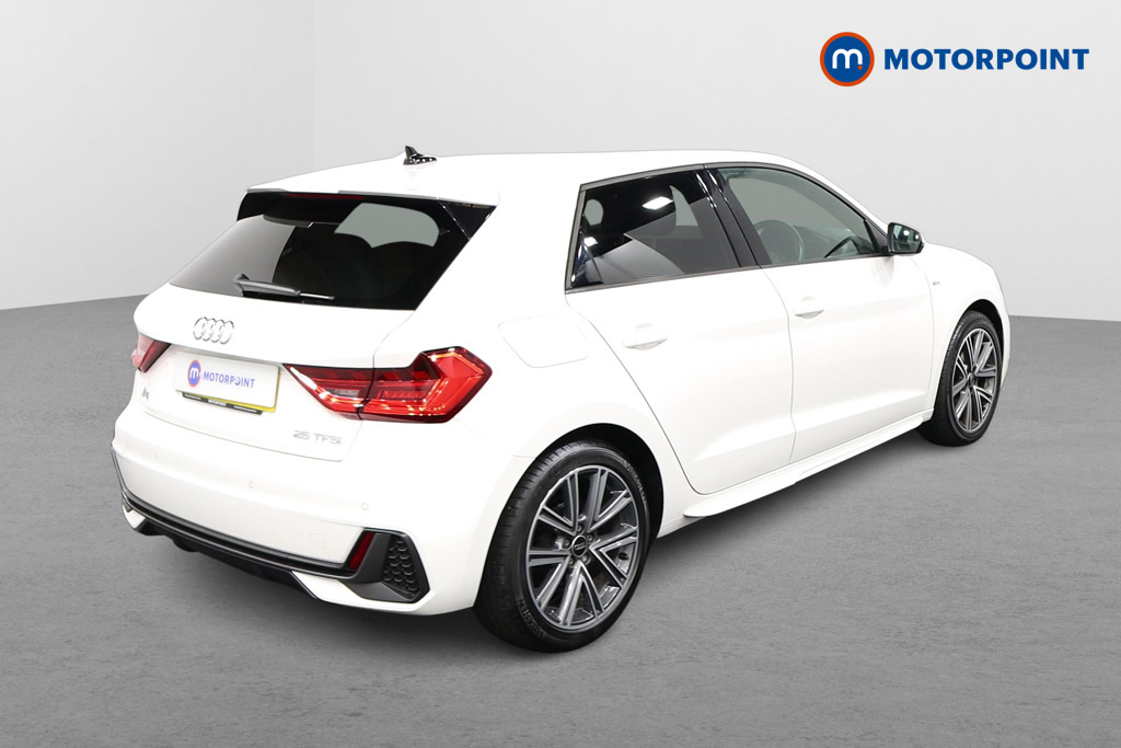 Audi A1 25 Tfsi S Line MH23WPP White #6
