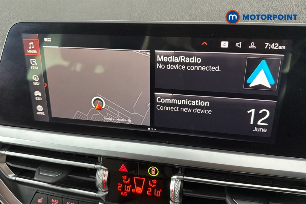 BMW 3 Series 330E M Sport Blue #12