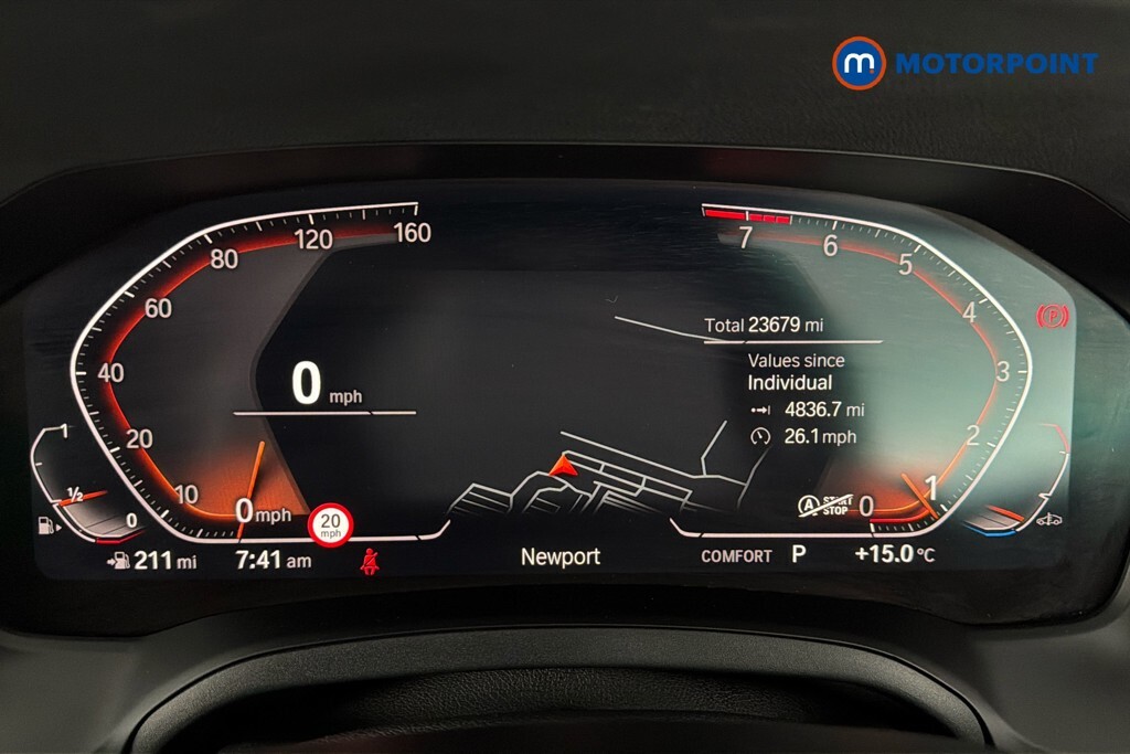 BMW 3 Series 330E M Sport Blue #11