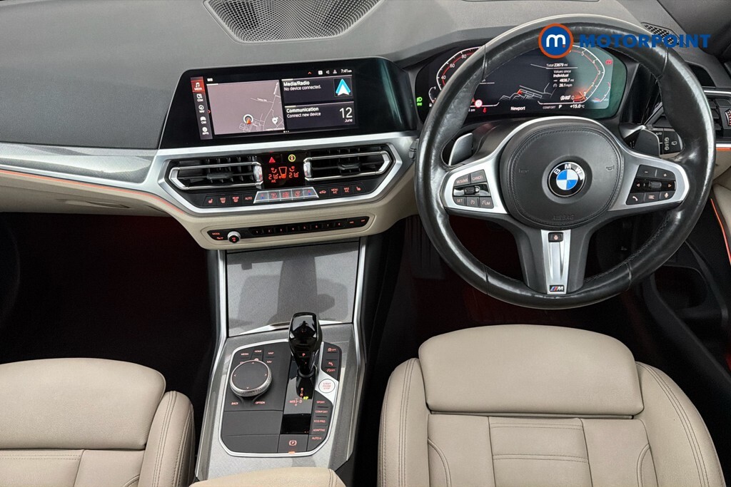 BMW 3 Series 330E M Sport Blue #9