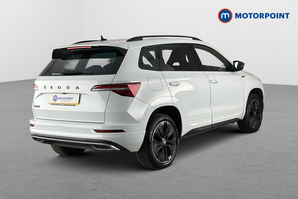 Skoda Karoq 1.5 Tsi Sportline Dsg White #4