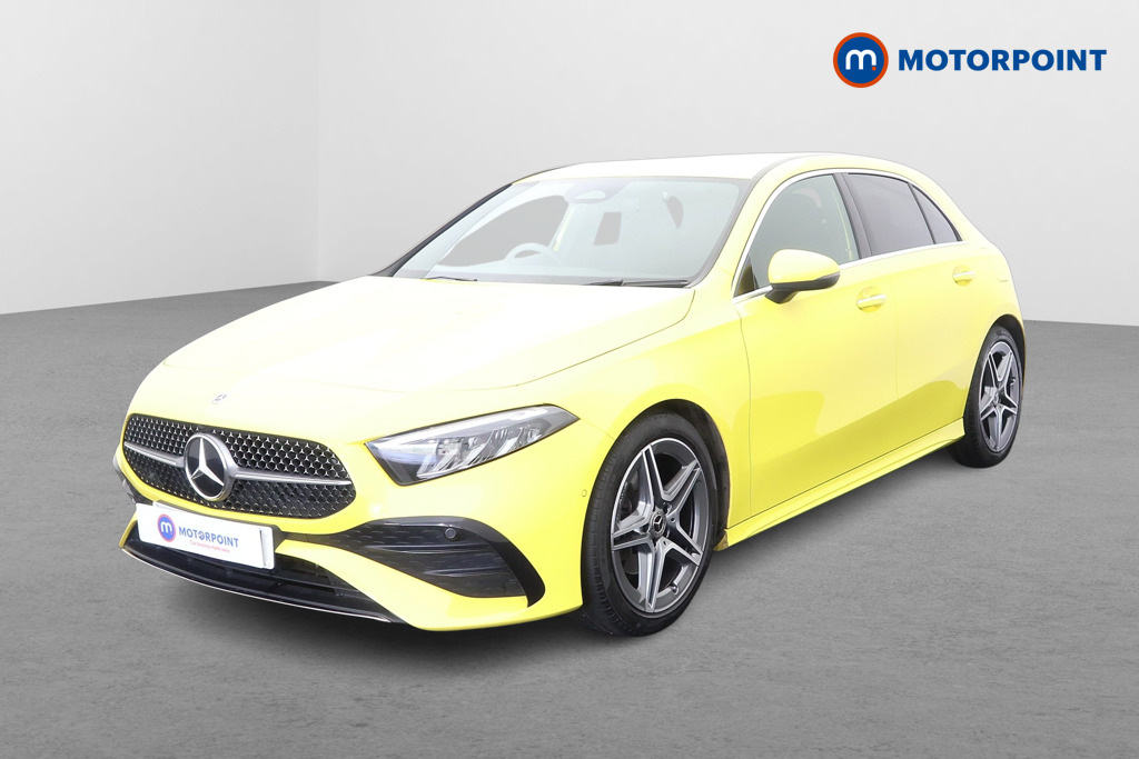 Mercedes-Benz A Class A180 Amg Line Premium Yellow #3
