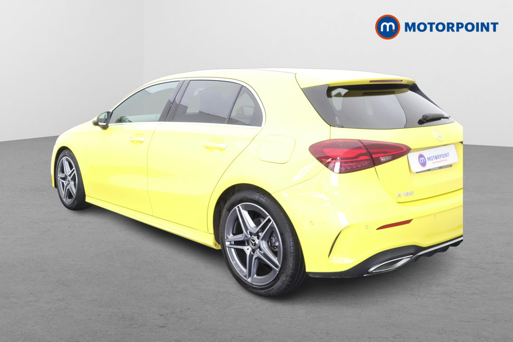 Mercedes-Benz A Class A180 Amg Line Premium Yellow #4