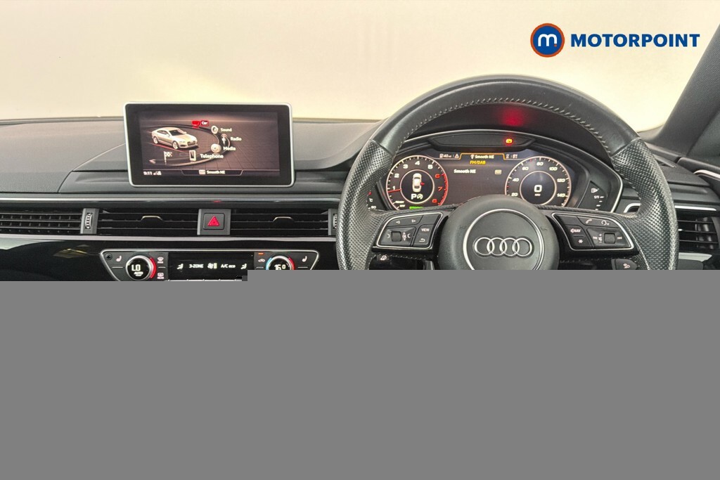 Audi A5 2.0 Tdi 40 S Line Coupe S Tronic Quattr White #8