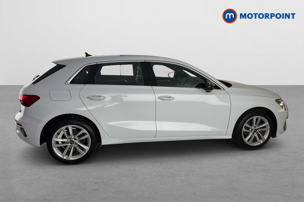 Audi A3 35 Tfsi Sport White #4
