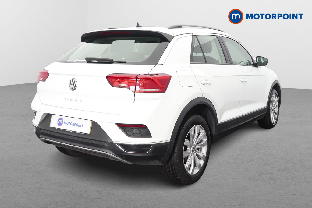Volkswagen T-Roc 1.5 Tsi Evo Se Dsg White #6