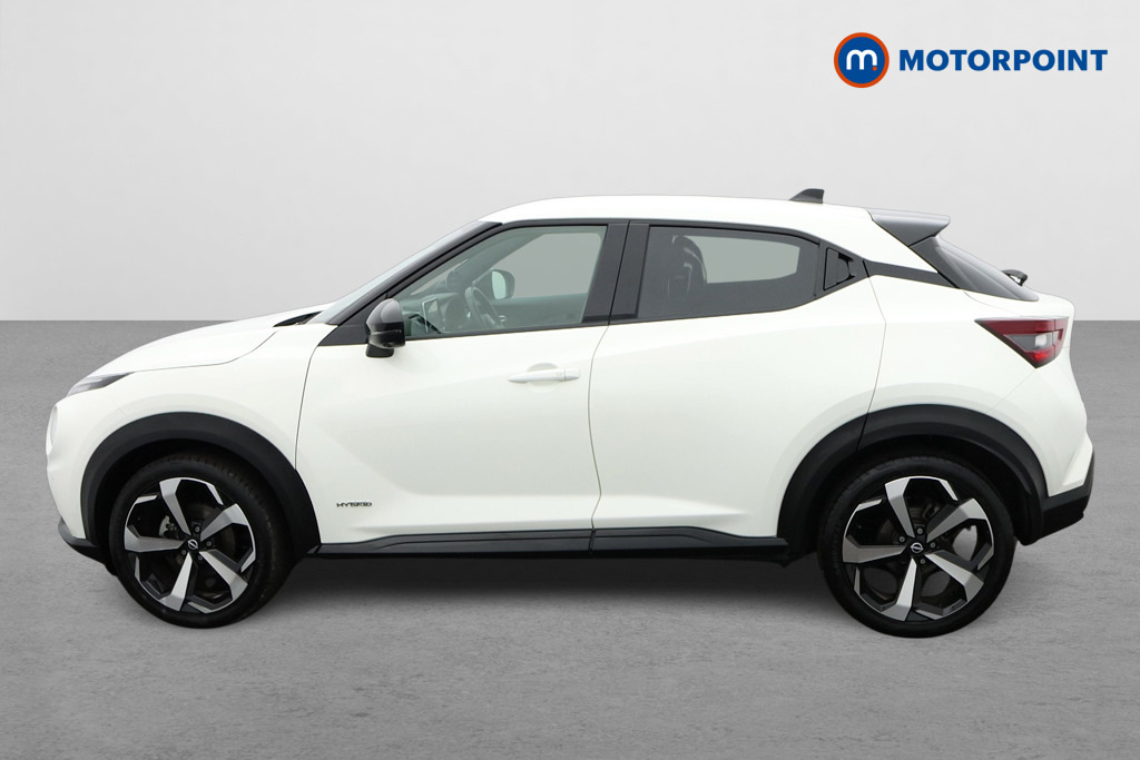 Nissan Juke 1.6 Hybrid Tekna White #4