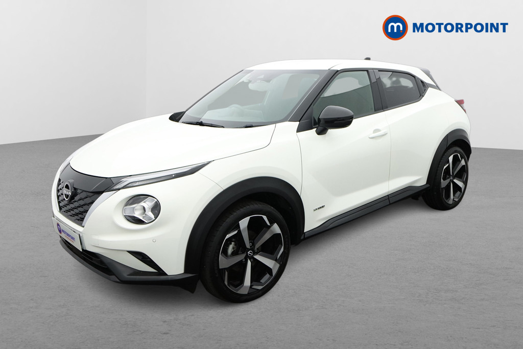 Nissan Juke 1.6 Hybrid Tekna White #3