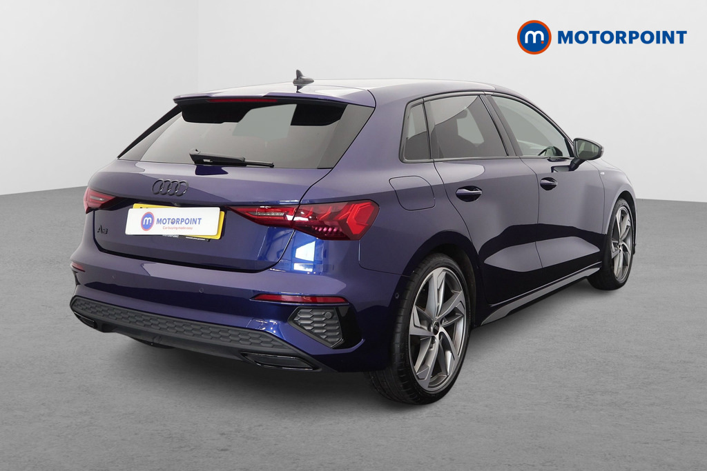 Audi A3 Audi A3 Sportback Black Edition 35 Tfsi 150 Ps S T Blue #7