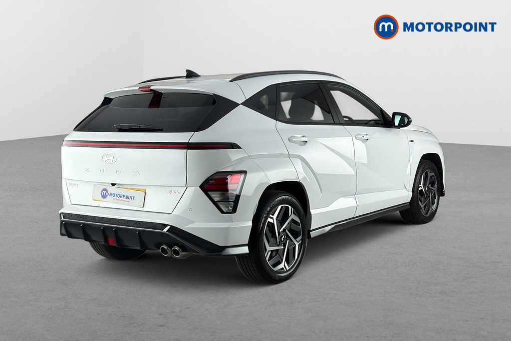 Hyundai Kona 1.6 Hybrid 138 N Line Dct White #5