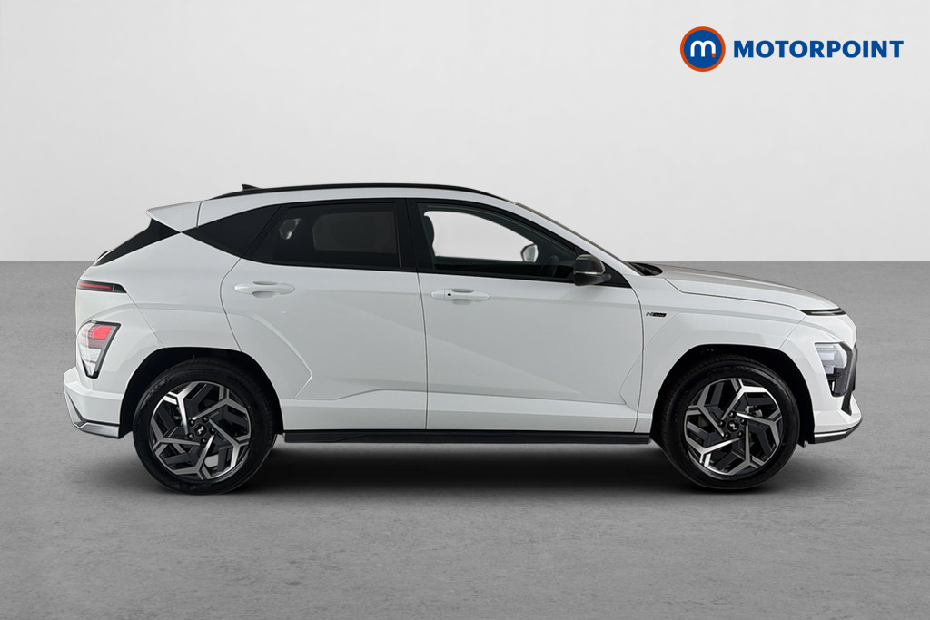 Hyundai Kona 1.6 Hybrid 138 N Line Dct White #4