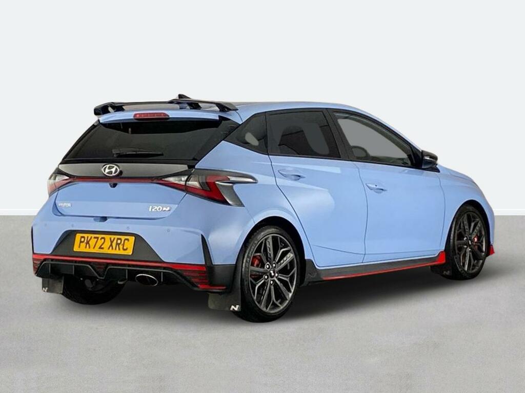 Hyundai I20 1.6T Gdi N PK72XRC Blue #3