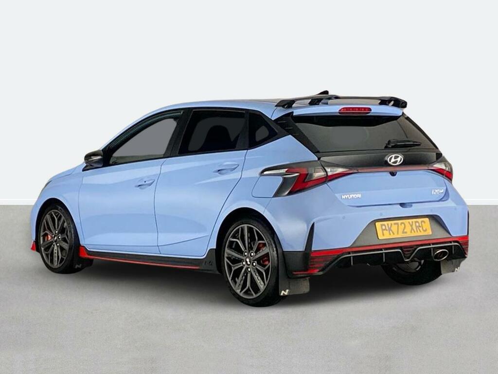 Hyundai I20 1.6T Gdi N PK72XRC Blue #5