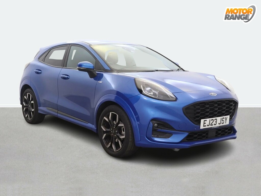 Ford Puma 1.0 Ecoboost Hybrid Mhev St-line X EJ23JSY Blue