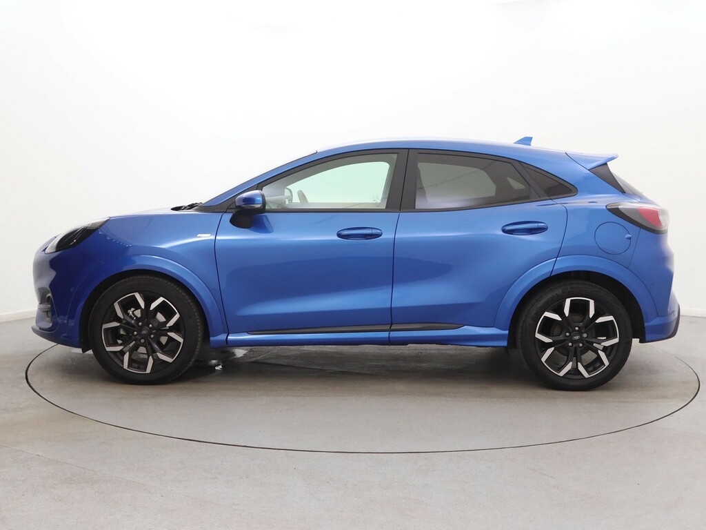 Ford Puma 1.0 Ecoboost Hybrid Mhev St-line X EJ23JSY Blue #4