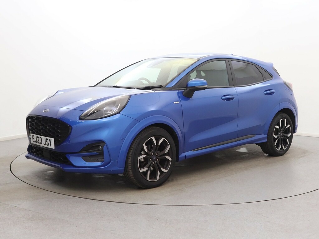 Ford Puma 1.0 Ecoboost Hybrid Mhev St-line X EJ23JSY Blue #3