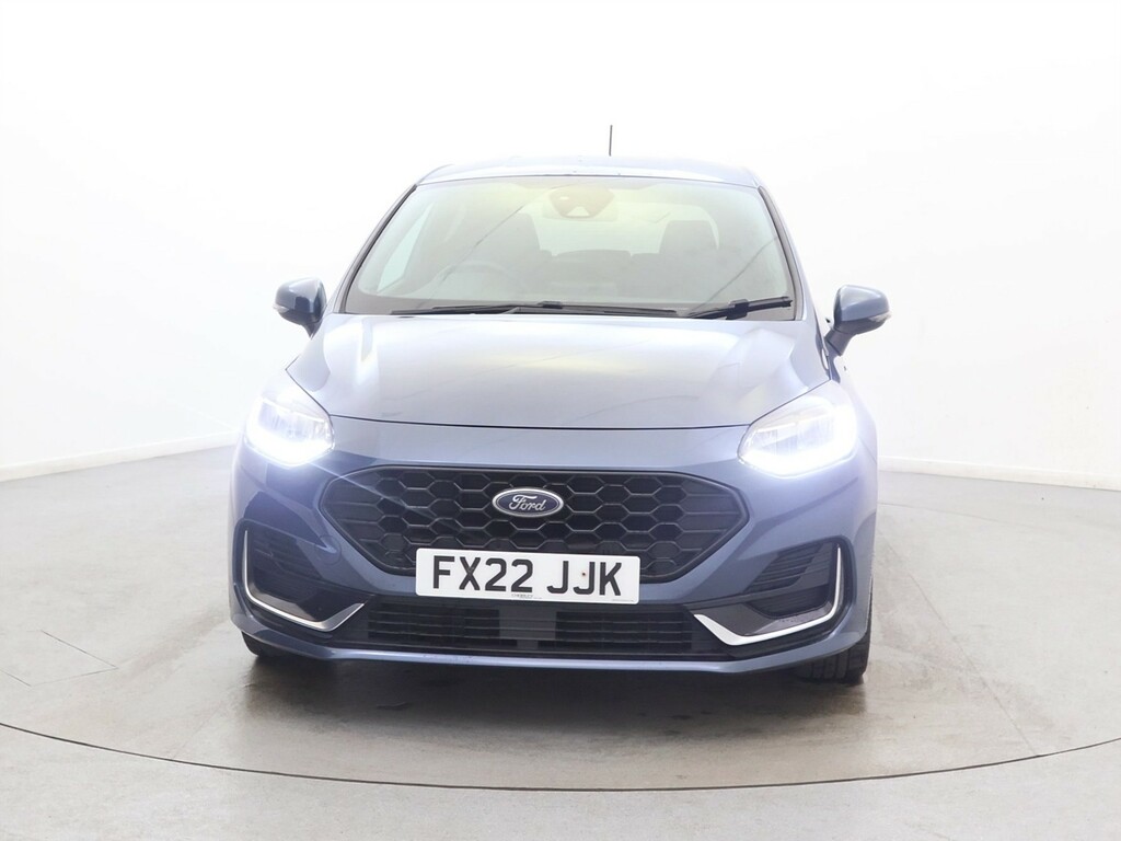 Ford Fiesta 1.0 Ecoboost Hybrid Mhev 125 St-line Vignale FX22JJK Blue #2