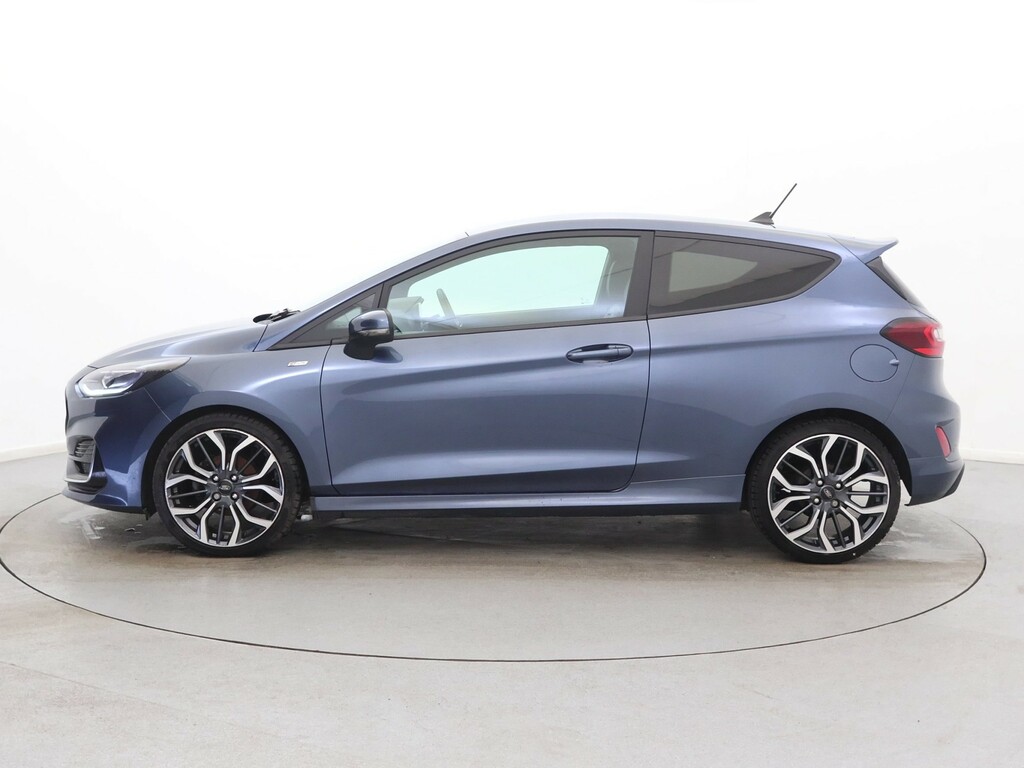 Ford Fiesta 1.0 Ecoboost Hybrid Mhev 125 St-line Vignale FX22JJK Blue #4