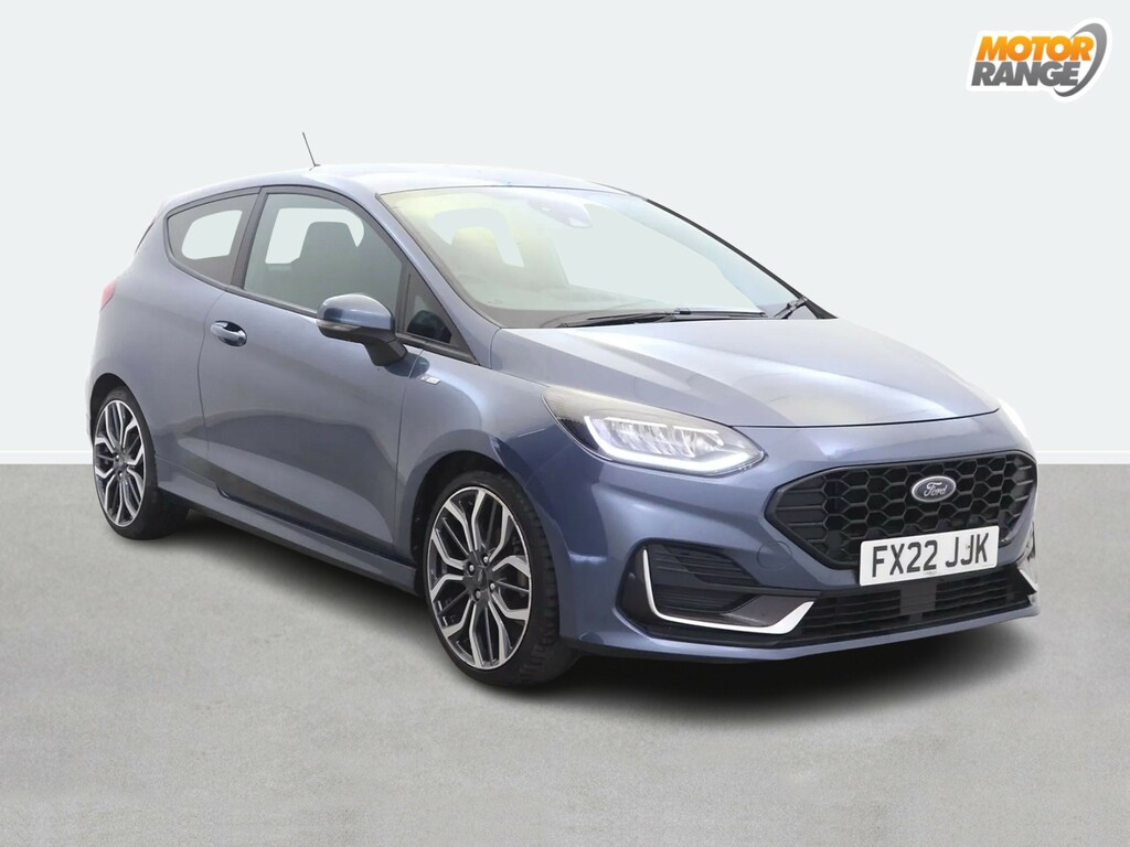 Ford Fiesta 1.0 Ecoboost Hybrid Mhev 125 St-line Vignale FX22JJK Blue