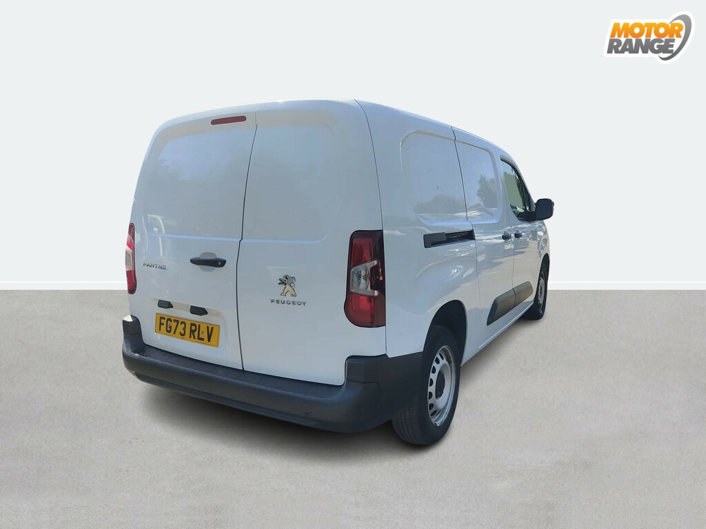 Peugeot Partner 950 1.5 Bluehdi 100 Professional Premium Van Lwb FG73RLV White #6