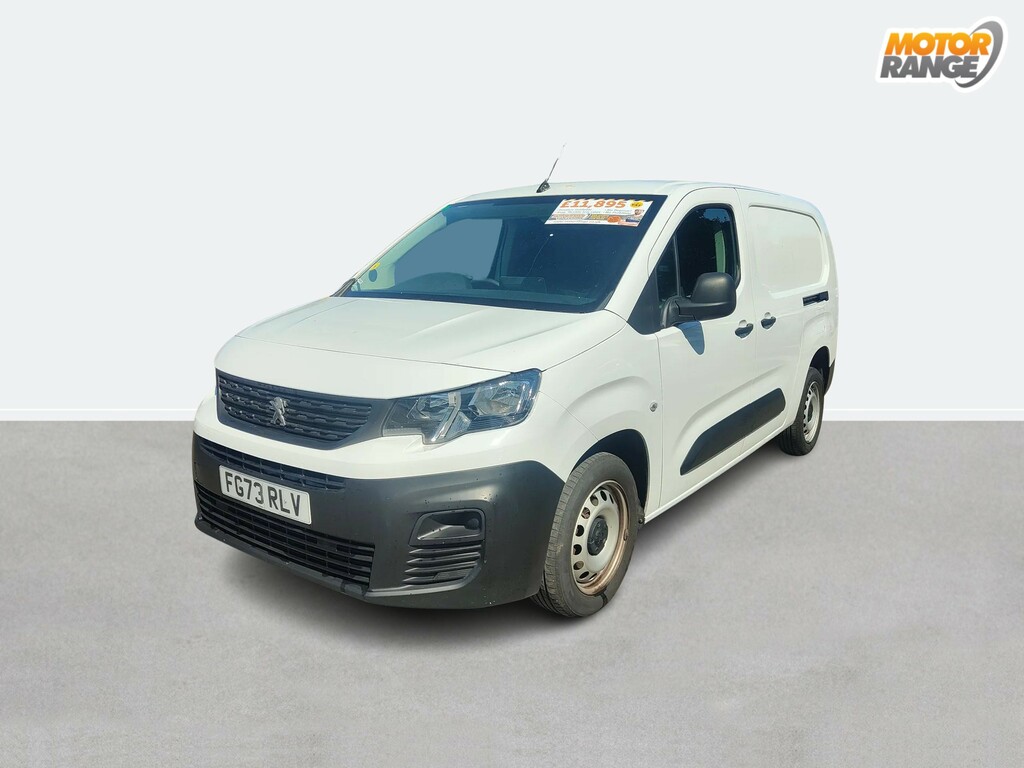 Peugeot Partner 950 1.5 Bluehdi 100 Professional Premium Van Lwb FG73RLV White #3