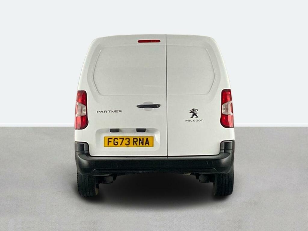 Peugeot Partner 950 1.5 Bluehdi 100 Professional Premium Van FG73RNA White #4