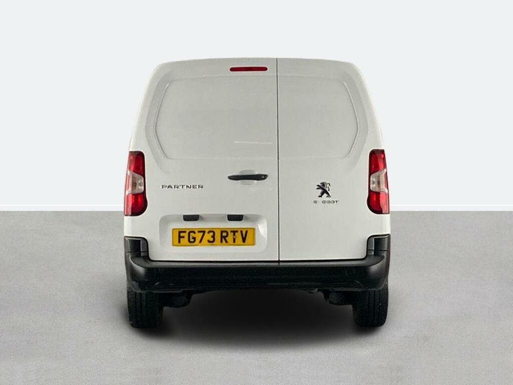 Peugeot Partner 950 1.5 Bluehdi 100 Professional Premium Van FG73RTV White #4