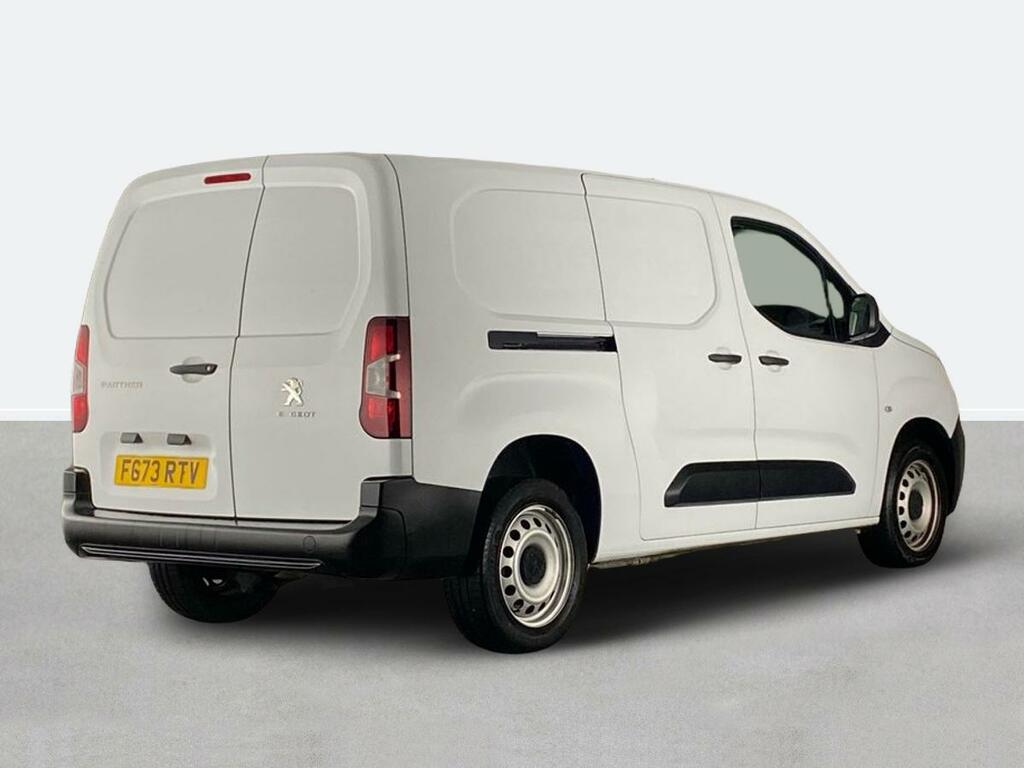Peugeot Partner 950 1.5 Bluehdi 100 Professional Premium Van FG73RTV White #3