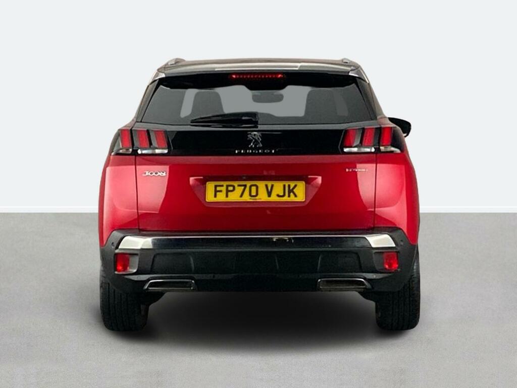 Peugeot 3008 1.6 Hybrid 225 Gt Line E-eat8 FP70VJK Red #4