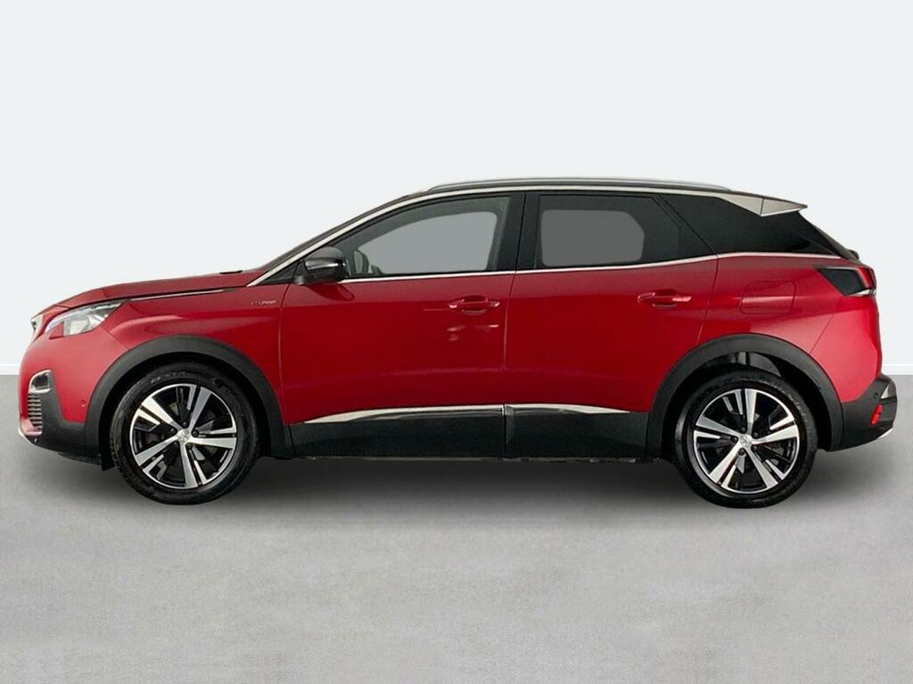 Peugeot 3008 1.6 Hybrid 225 Gt Line E-eat8 FP70VJK Red #6