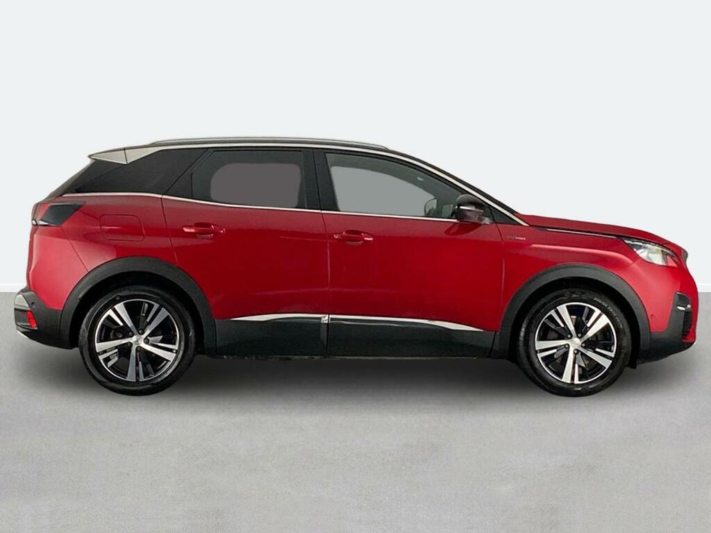 Peugeot 3008 1.6 Hybrid 225 Gt Line E-eat8 FP70VJK Red #2