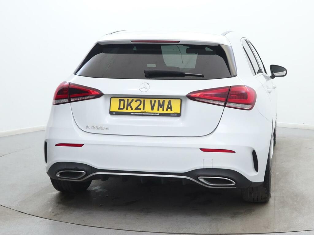 Mercedes-Benz A Class A220d Amg Line DK21VMA White #6