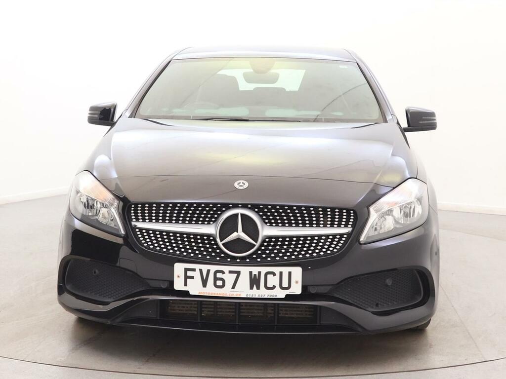 Mercedes-Benz A Class A180d Amg Line Executive FV67WCU Black #2