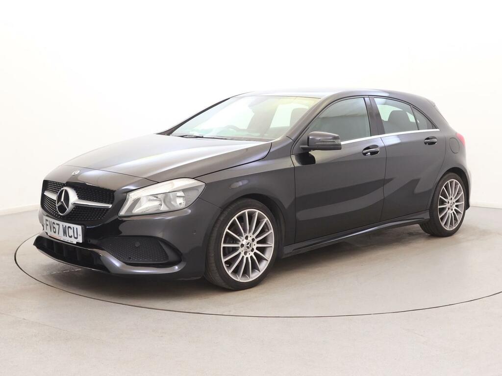 Mercedes-Benz A Class A180d Amg Line Executive FV67WCU Black #3