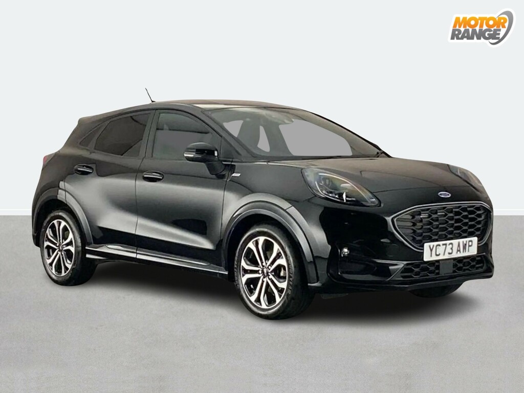 Ford Puma 1.0 Ecoboost Hybrid Mhev 155 St-line Black